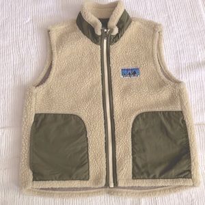 Patagonia kids retro fleece vest size Small
